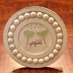 Sea Glass Cocktail Framed Art